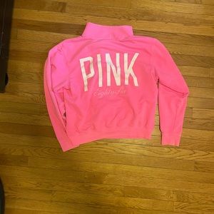 PINK half zip
